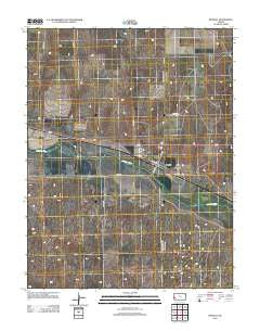 Kendall Kansas Historical topographic map, 1:24000 scale, 7.5 X 7.5 Minute, Year 2012