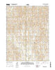 Kensington NE Kansas Current topographic map, 1:24000 scale, 7.5 X 7.5 Minute, Year 2015