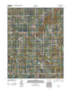 Kincaid Kansas Historical topographic map, 1:24000 scale, 7.5 X 7.5 Minute, Year 2012