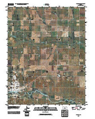 Kingman Kansas Historical topographic map, 1:24000 scale, 7.5 X 7.5 Minute, Year 2009