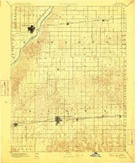 Kinsley Kansas Historical topographic map, 1:125000 scale, 30 X 30 Minute, Year 1894