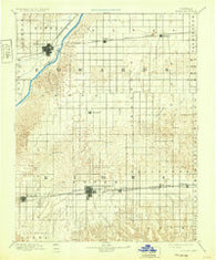 Kinsley Kansas Historical topographic map, 1:125000 scale, 30 X 30 Minute, Year 1894