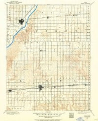 Kinsley Kansas Historical topographic map, 1:125000 scale, 30 X 30 Minute, Year 1889