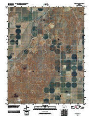 Kinsley SW Kansas Historical topographic map, 1:24000 scale, 7.5 X 7.5 Minute, Year 2009