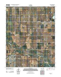Kiowa Kansas Historical topographic map, 1:24000 scale, 7.5 X 7.5 Minute, Year 2012