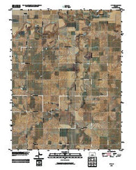 Kipp Kansas Historical topographic map, 1:24000 scale, 7.5 X 7.5 Minute, Year 2009