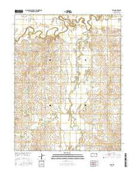 Kipp Kansas Current topographic map, 1:24000 scale, 7.5 X 7.5 Minute, Year 2015