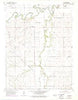Kipp Kansas Historical topographic map, 1:24000 scale, 7.5 X 7.5 Minute, Year 1955