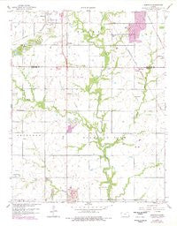Kirkwood Kansas Historical topographic map, 1:24000 scale, 7.5 X 7.5 Minute, Year 1959