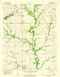 Kirkwood Kansas Historical topographic map, 1:24000 scale, 7.5 X 7.5 Minute, Year 1959