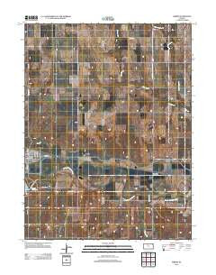 Kirwin Kansas Historical topographic map, 1:24000 scale, 7.5 X 7.5 Minute, Year 2012