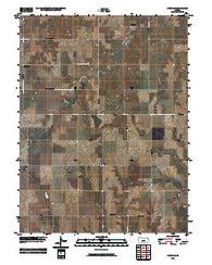 Kirwin SE Kansas Historical topographic map, 1:24000 scale, 7.5 X 7.5 Minute, Year 2009