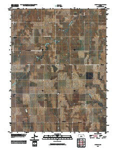 Kirwin SE Kansas Historical topographic map, 1:24000 scale, 7.5 X 7.5 Minute, Year 2009
