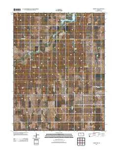 Kirwin SW Kansas Historical topographic map, 1:24000 scale, 7.5 X 7.5 Minute, Year 2012