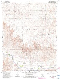 Kismet SE Kansas Historical topographic map, 1:24000 scale, 7.5 X 7.5 Minute, Year 1963