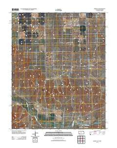 Kismet SE Kansas Historical topographic map, 1:24000 scale, 7.5 X 7.5 Minute, Year 2012