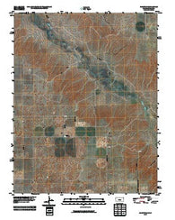 Kismet SW Kansas Historical topographic map, 1:24000 scale, 7.5 X 7.5 Minute, Year 2010