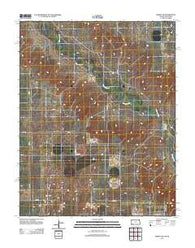 Kismet SW Kansas Historical topographic map, 1:24000 scale, 7.5 X 7.5 Minute, Year 2012