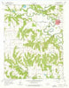 La Cygne Kansas Historical topographic map, 1:24000 scale, 7.5 X 7.5 Minute, Year 1958