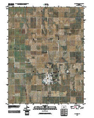 La Crosse Kansas Historical topographic map, 1:24000 scale, 7.5 X 7.5 Minute, Year 2009