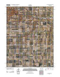 La Crosse NW Kansas Historical topographic map, 1:24000 scale, 7.5 X 7.5 Minute, Year 2012
