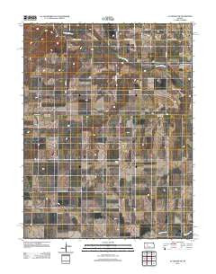 La Crosse NW Kansas Historical topographic map, 1:24000 scale, 7.5 X 7.5 Minute, Year 2012