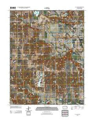 La Cygne Kansas Historical topographic map, 1:24000 scale, 7.5 X 7.5 Minute, Year 2012