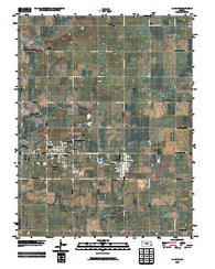 La Harpe Kansas Historical topographic map, 1:24000 scale, 7.5 X 7.5 Minute, Year 2009