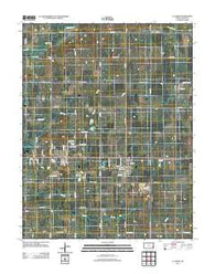 La Harpe Kansas Historical topographic map, 1:24000 scale, 7.5 X 7.5 Minute, Year 2012