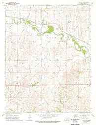 Lake City Kansas Historical topographic map, 1:24000 scale, 7.5 X 7.5 Minute, Year 1973