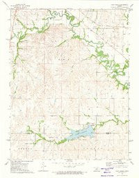 Lake Kahola Kansas Historical topographic map, 1:24000 scale, 7.5 X 7.5 Minute, Year 1972