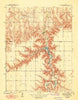 Lake Mc Bride Kansas Historical topographic map, 1:31680 scale, 7.5 X 7.5 Minute, Year 1942