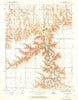 Lake Mc Bride Kansas Historical topographic map, 1:24000 scale, 7.5 X 7.5 Minute, Year 1939