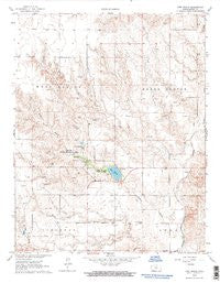 Lake Meade Kansas Historical topographic map, 1:24000 scale, 7.5 X 7.5 Minute, Year 1963