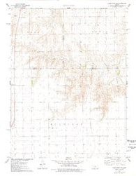 Lake Scott NE Kansas Historical topographic map, 1:24000 scale, 7.5 X 7.5 Minute, Year 1976
