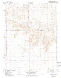 Lake Scott NE Kansas Historical topographic map, 1:24000 scale, 7.5 X 7.5 Minute, Year 1976
