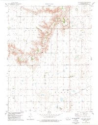 Lake Scott SW Kansas Historical topographic map, 1:24000 scale, 7.5 X 7.5 Minute, Year 1978