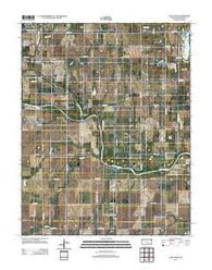 Lake Afton Kansas Historical topographic map, 1:24000 scale, 7.5 X 7.5 Minute, Year 2012