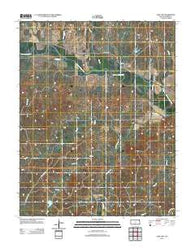 Lake City Kansas Historical topographic map, 1:24000 scale, 7.5 X 7.5 Minute, Year 2012