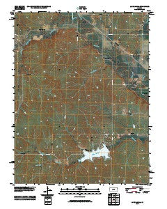Lake Kahola Kansas Historical topographic map, 1:24000 scale, 7.5 X 7.5 Minute, Year 2010