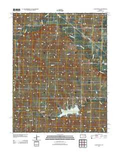 Lake Kahola Kansas Historical topographic map, 1:24000 scale, 7.5 X 7.5 Minute, Year 2012