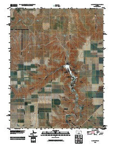 Lake Scott Kansas Historical topographic map, 1:24000 scale, 7.5 X 7.5 Minute, Year 2009
