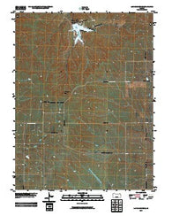 Lake Wabaunsee Kansas Historical topographic map, 1:24000 scale, 7.5 X 7.5 Minute, Year 2009