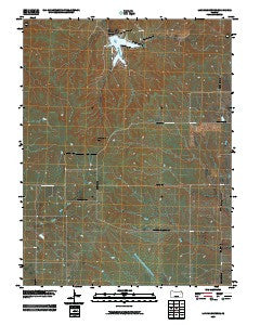 Lake Wabaunsee Kansas Historical topographic map, 1:24000 scale, 7.5 X 7.5 Minute, Year 2009