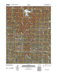 Lake Wabaunsee Kansas Historical topographic map, 1:24000 scale, 7.5 X 7.5 Minute, Year 2012