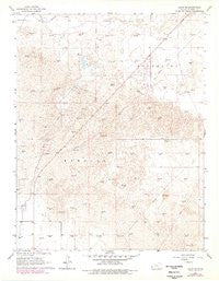 Lakin SE Kansas Historical topographic map, 1:24000 scale, 7.5 X 7.5 Minute, Year 1966
