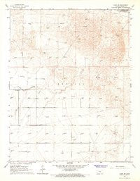 Lakin SW Kansas Historical topographic map, 1:24000 scale, 7.5 X 7.5 Minute, Year 1966