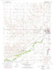 Lakin Kansas Historical topographic map, 1:24000 scale, 7.5 X 7.5 Minute, Year 1966
