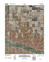 Lakin NW Kansas Historical topographic map, 1:24000 scale, 7.5 X 7.5 Minute, Year 2012