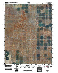 Lakin SE Kansas Historical topographic map, 1:24000 scale, 7.5 X 7.5 Minute, Year 2010